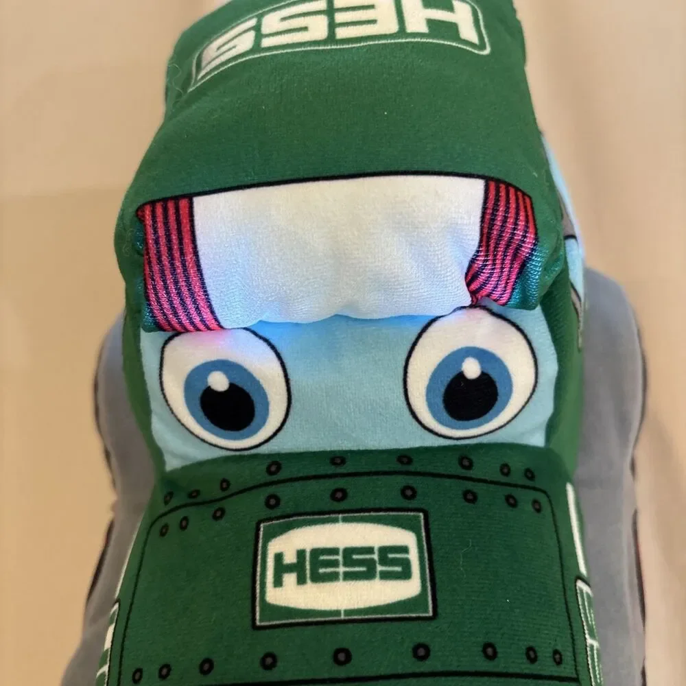 My First Hess Truck Plush 2022 CHOO CHOO Soft Train Light Up -no Sounds